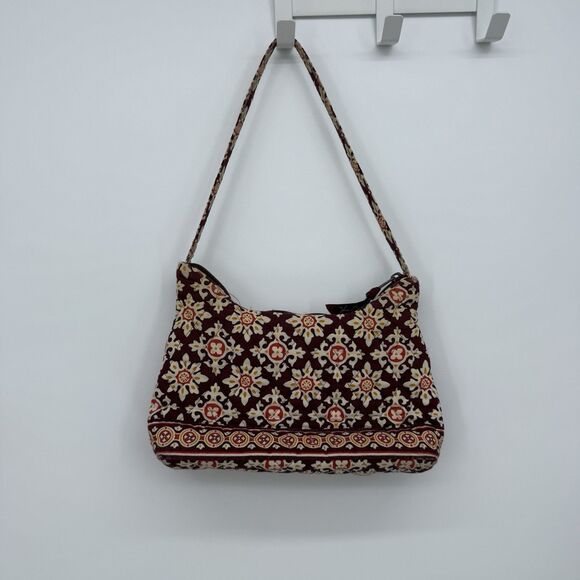 Vera Bradley Multicolor Medallion Small Shoulder Bag Quilted Boho Cotton - Picture 1 of 11